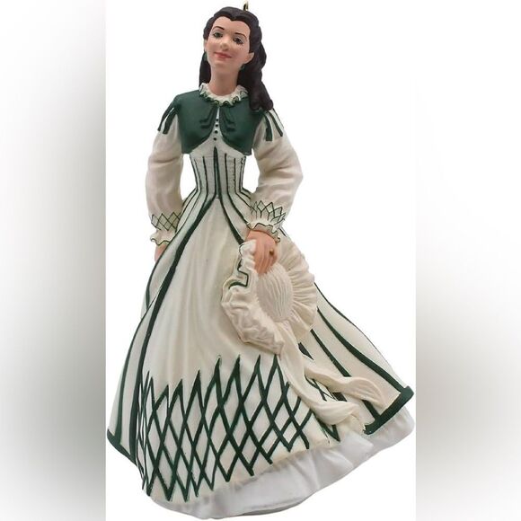 Hallmark Keepsake Scarlett O'Hara 1999 Vintage Christmas ornament NWT - Picture 2 of 5
